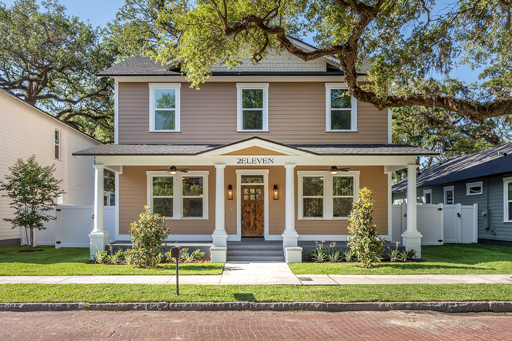 Tampa Heights historic neighborhood streetscape